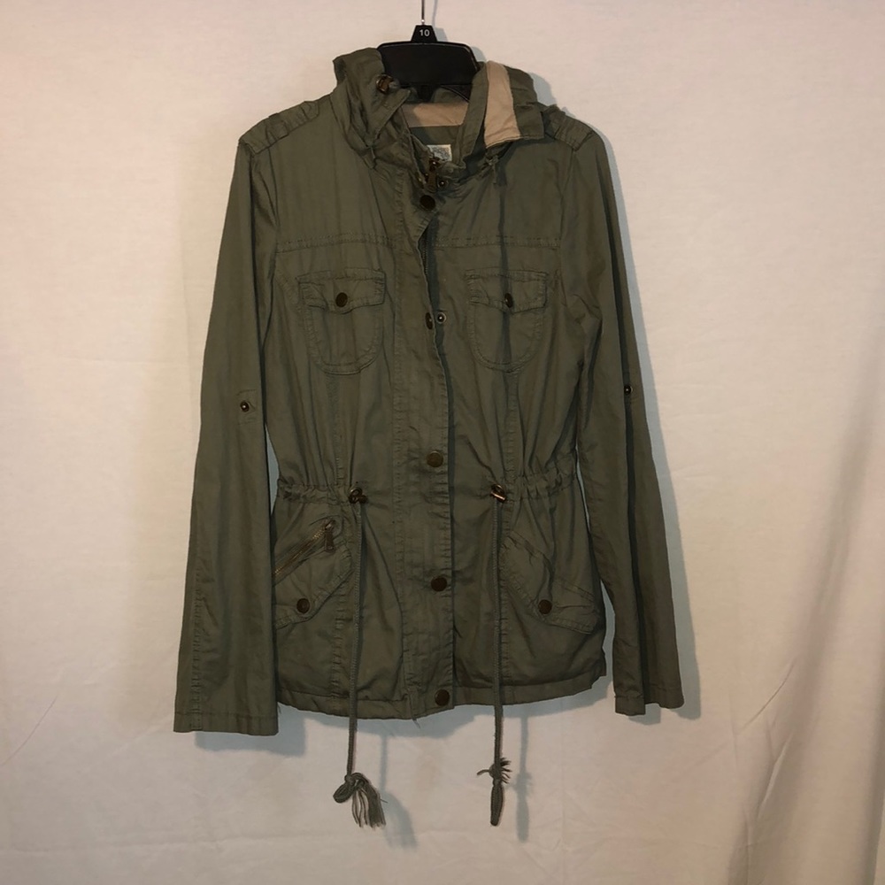 Army Green Spring Jacket